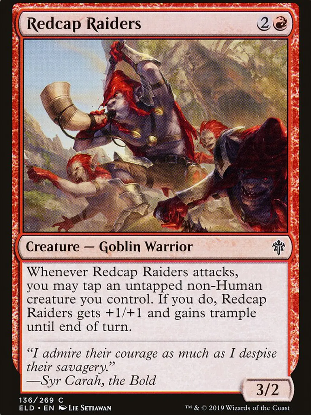 Redcap Raiders (Throne of Eldraine) 1