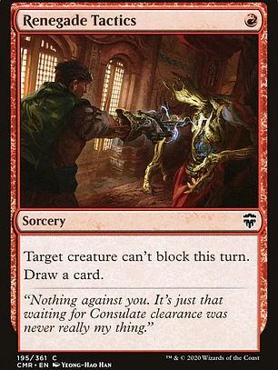 Renegade Tactics (Commander Legends)