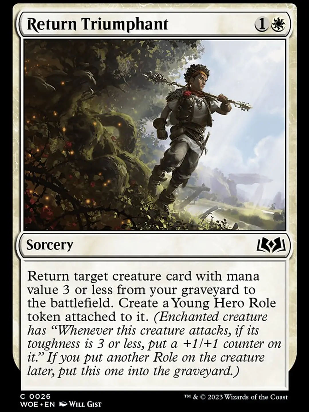 Return Triumphant (Wilds of Eldraine) 1