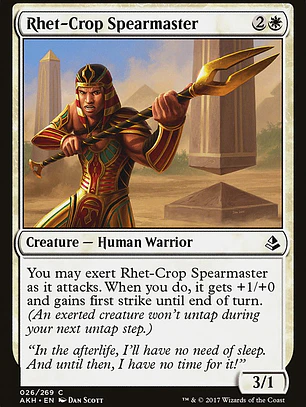 Rhet-Crop Spearmaster (Amonkhet)