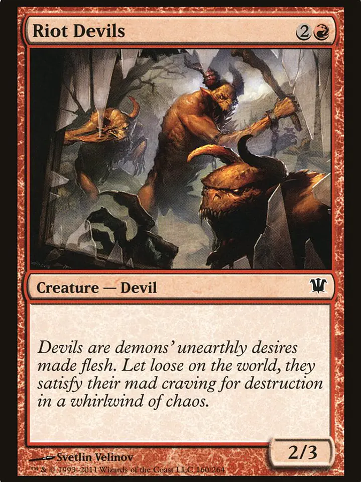 Riot Devils (Innistrad) 1