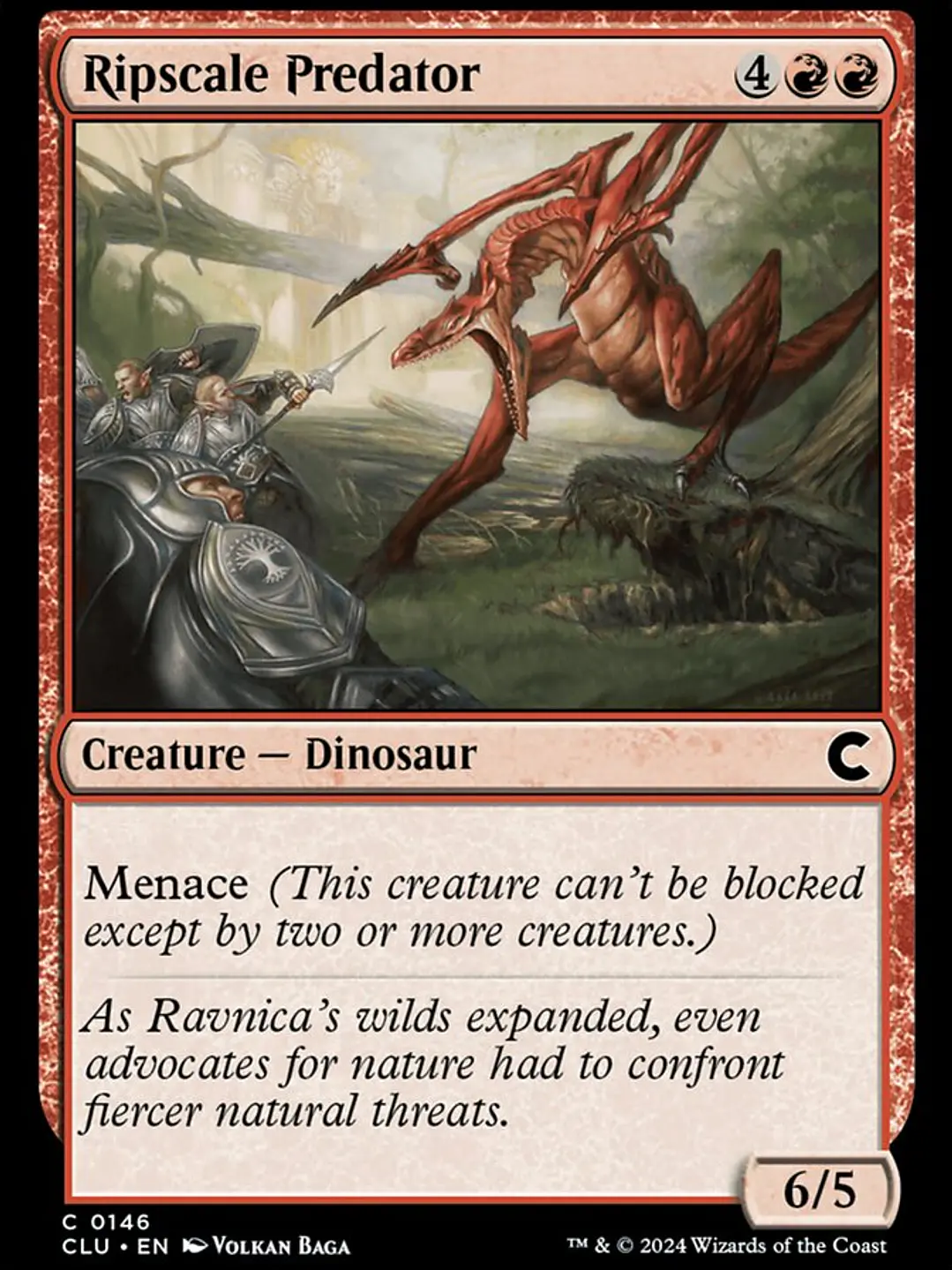 Ripscale Predator (Ravnica: Clue Edition) 1