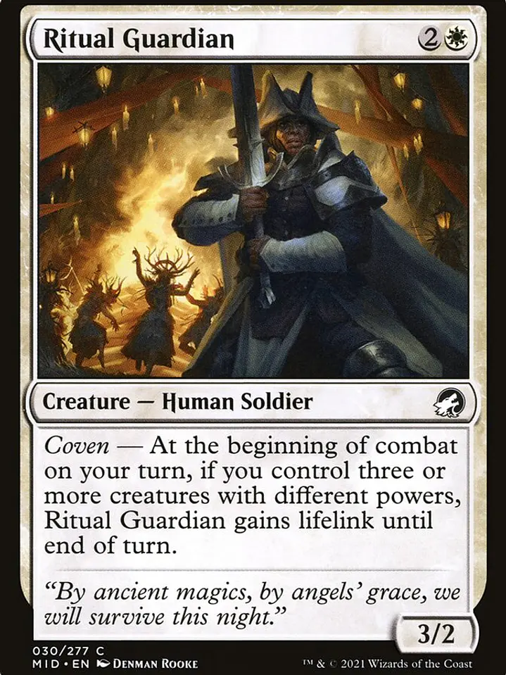 Ritual Guardian (Innistrad: Midnight Hunt) 1