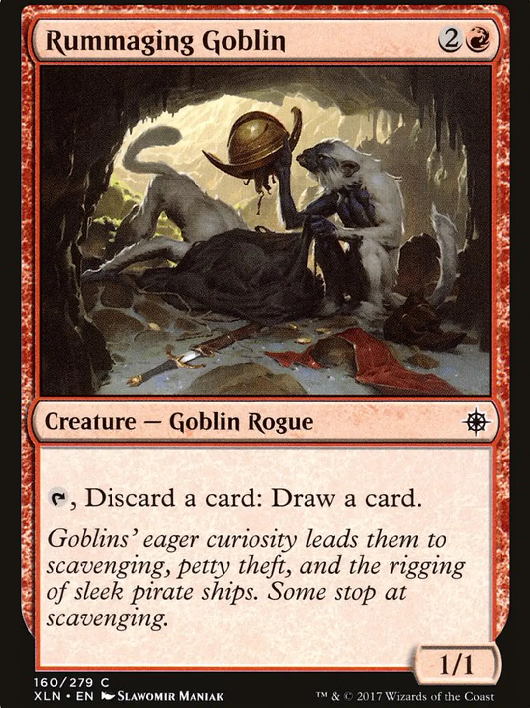 Rummaging Goblin (Ixalan) 1