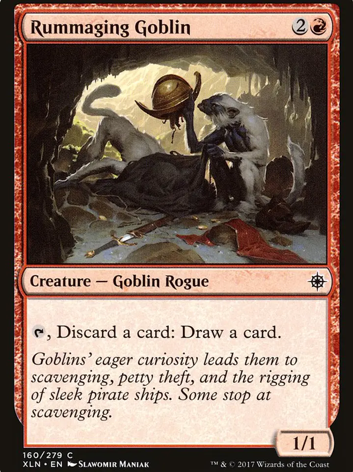 Rummaging Goblin (Ixalan) 1