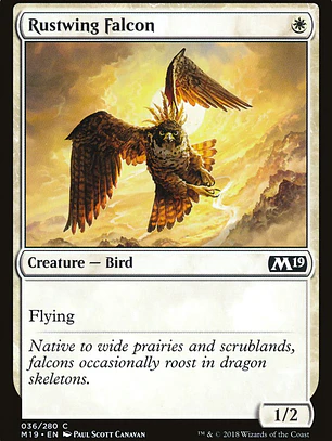 Rustwing Falcon (Core Set 2019)