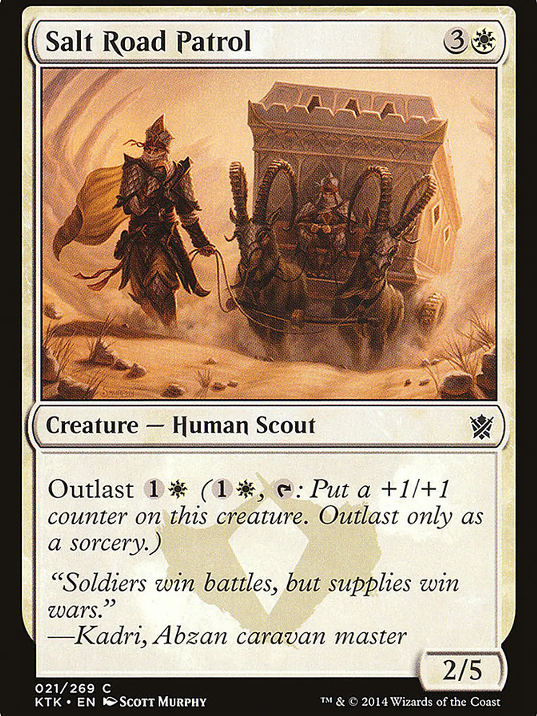 Salt Road Patrol (Khans of Tarkir) 1