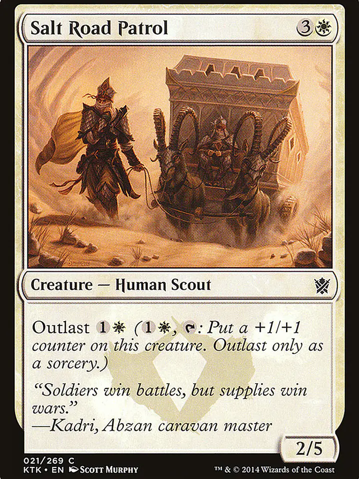 Salt Road Patrol (Khans of Tarkir) 1