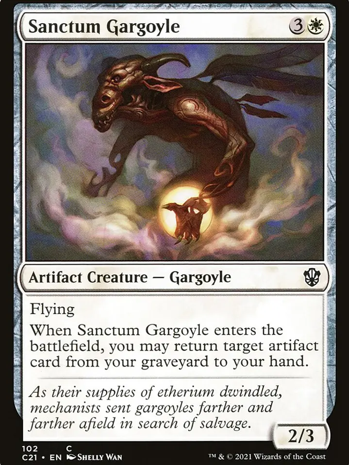 Sanctum Gargoyle (Commander 2021) 1