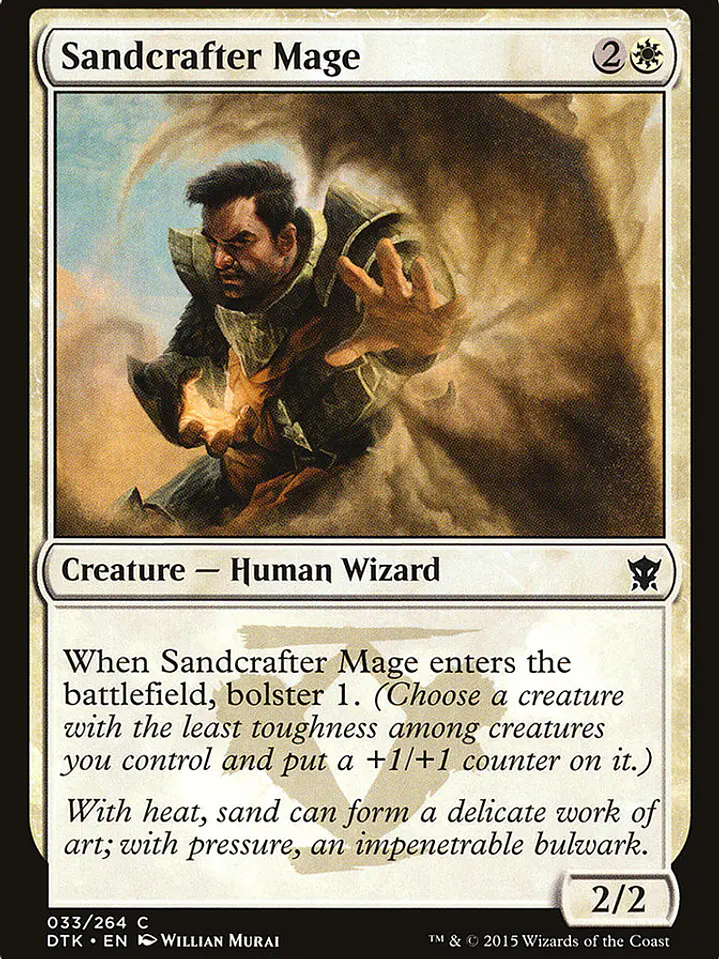 Sandcrafter Mage (Dragons of Tarkir) 1