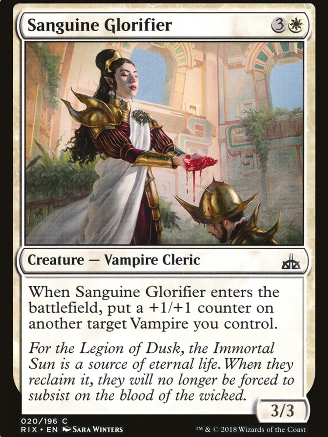 Sanguine Glorifier (Rivals of Ixalan) 1