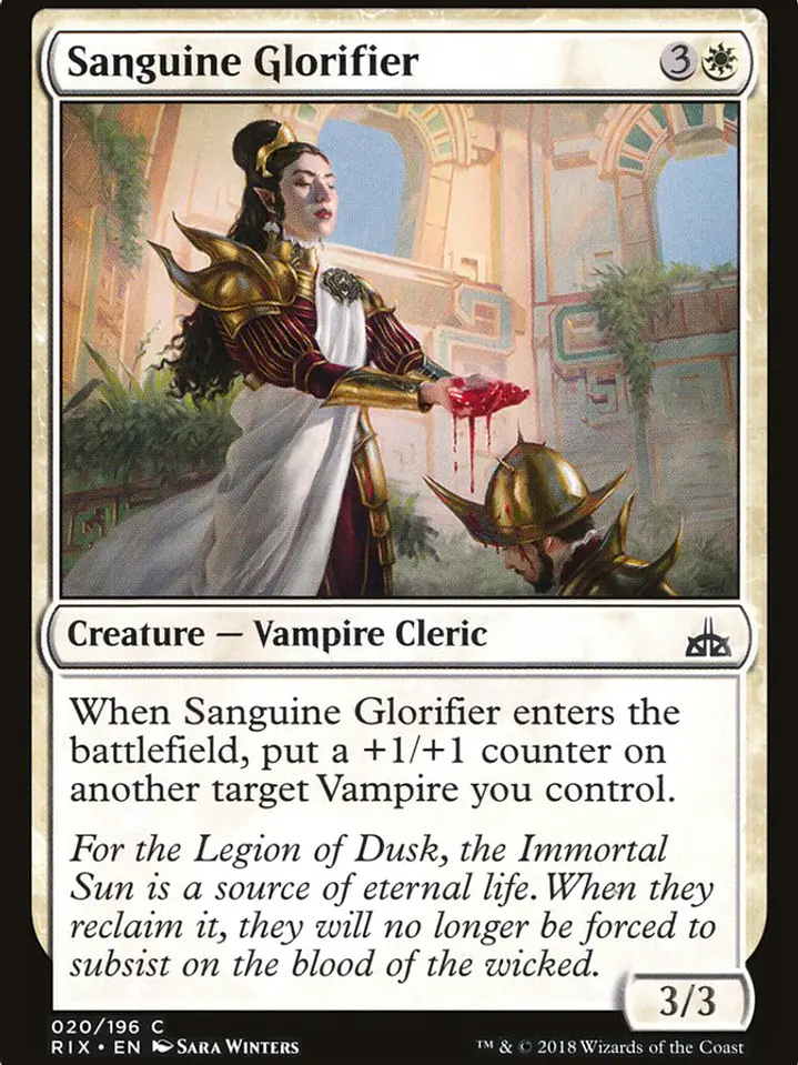 Sanguine Glorifier (Rivals of Ixalan) 1