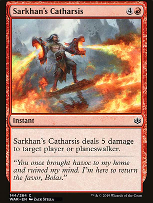 Sarkhan's Catharsis (War of the Spark)