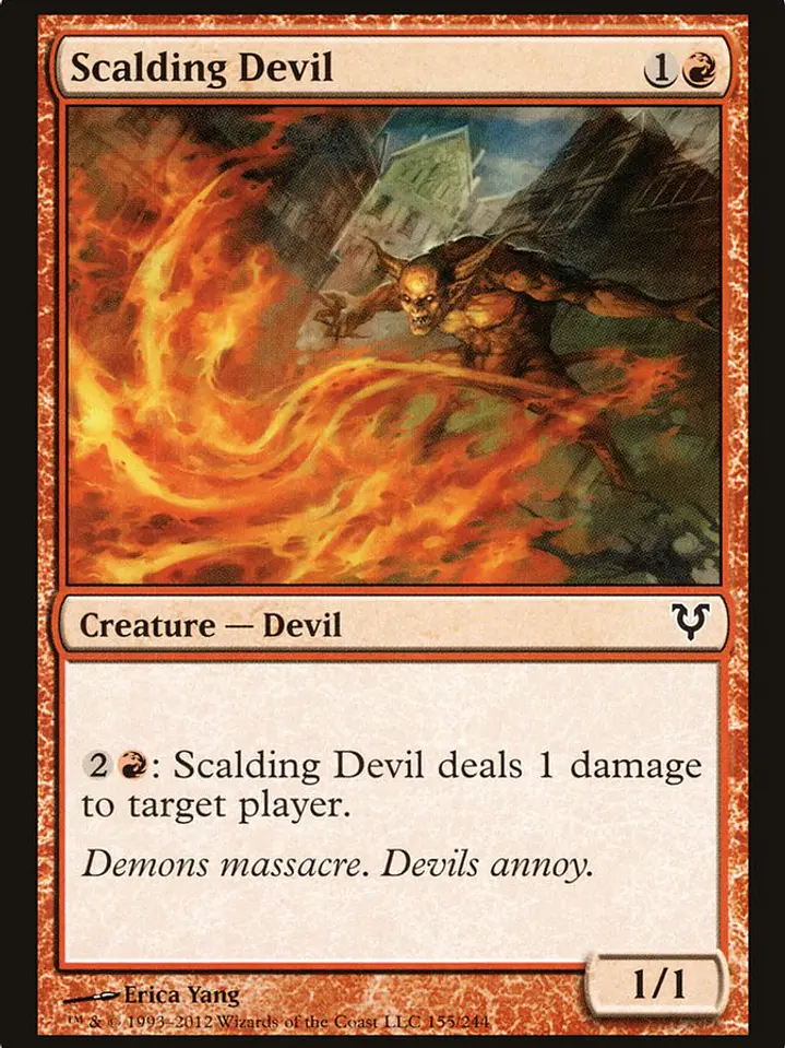Scalding Devil (Avacyn Restored) 1