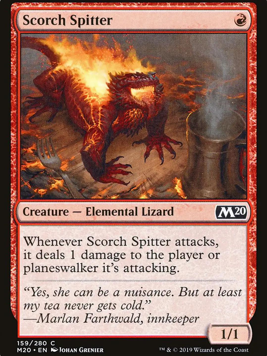 Scorch Spitter (Core Set 2020) 1