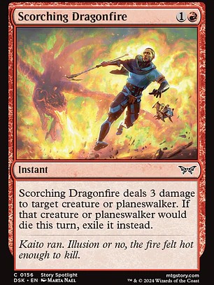 Scorching Dragonfire (Duskmourn: House of Horror)