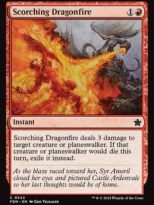 Scorching Dragonfire (Foundations)