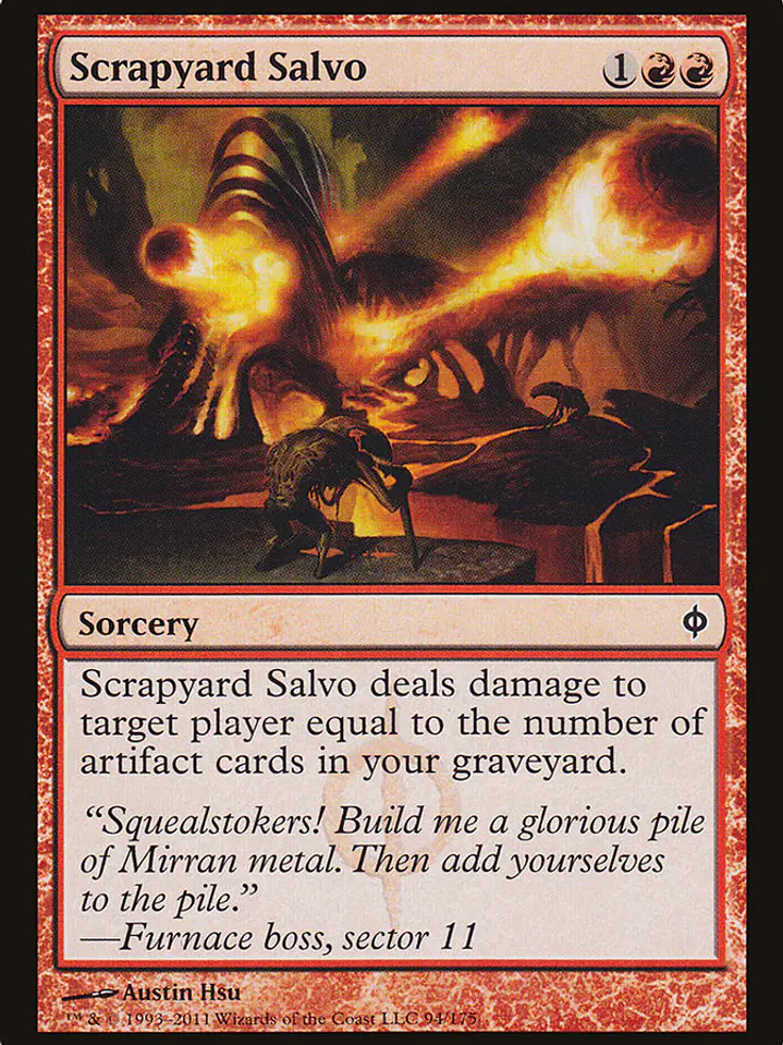 Scrapyard Salvo (New Phyrexia) 1