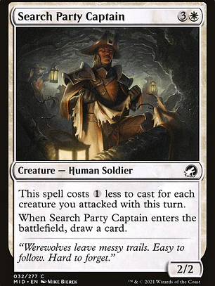 Search Party Captain (Innistrad: Midnight Hunt)