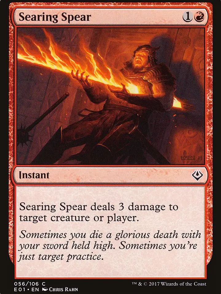 Searing Spear (Archenemy: Nicol Bolas) 1