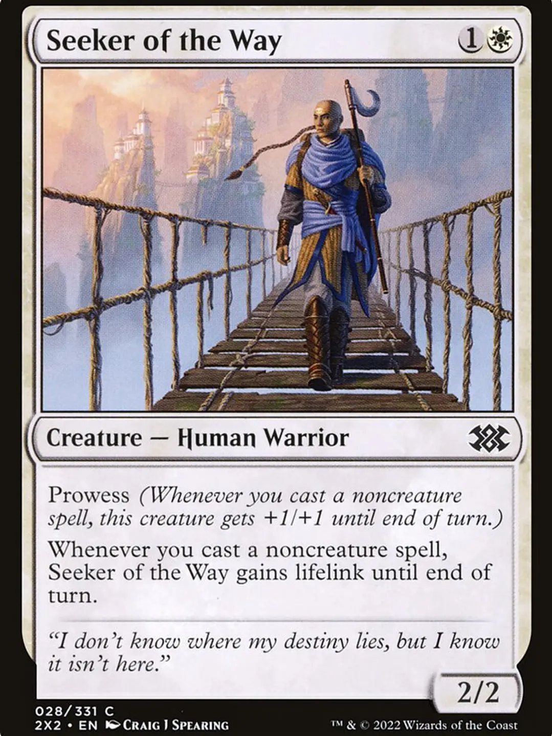 Seeker of the Way (Double Masters 2022) 1