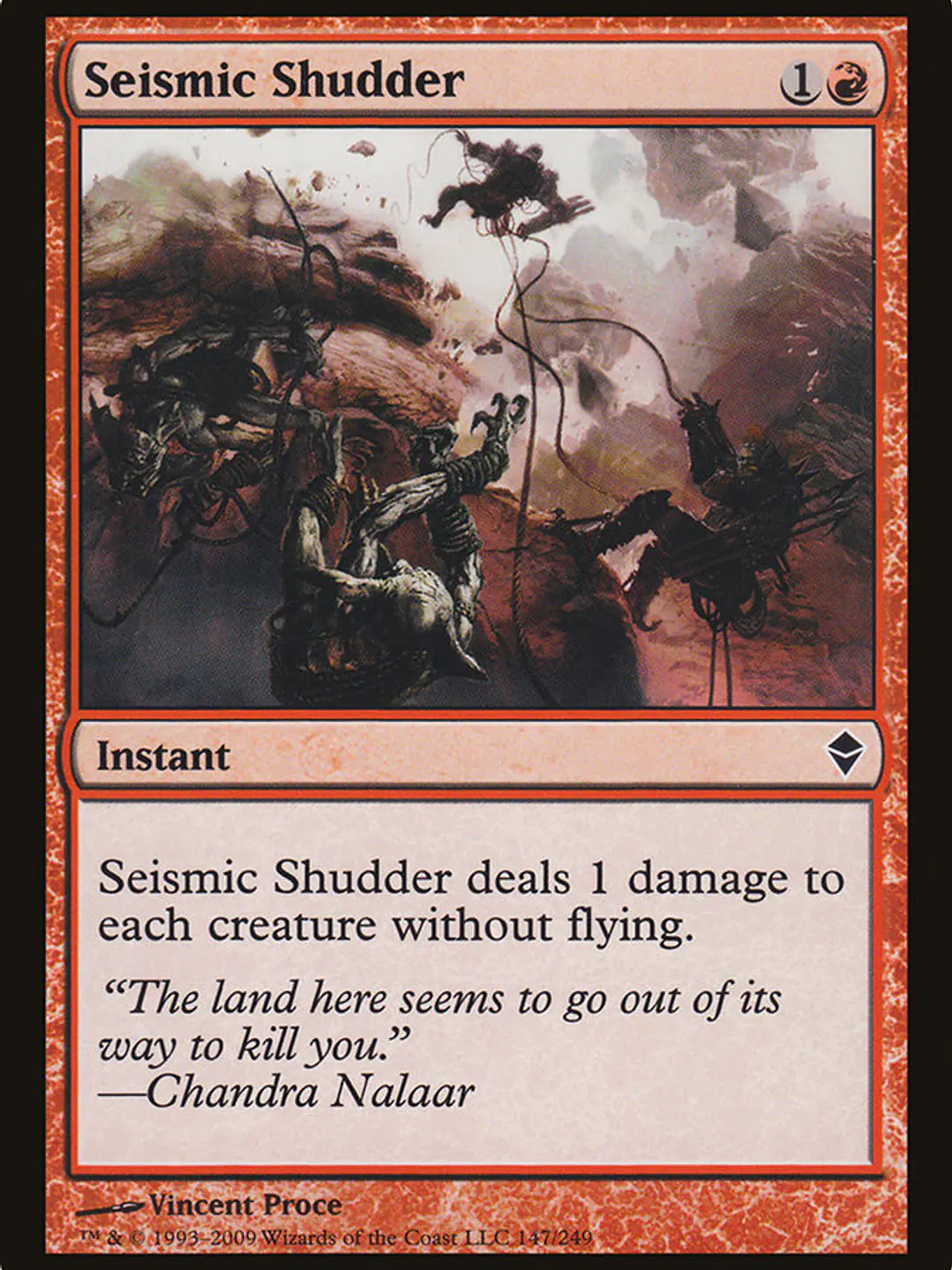 Seismic Shudder (Zendikar) 1