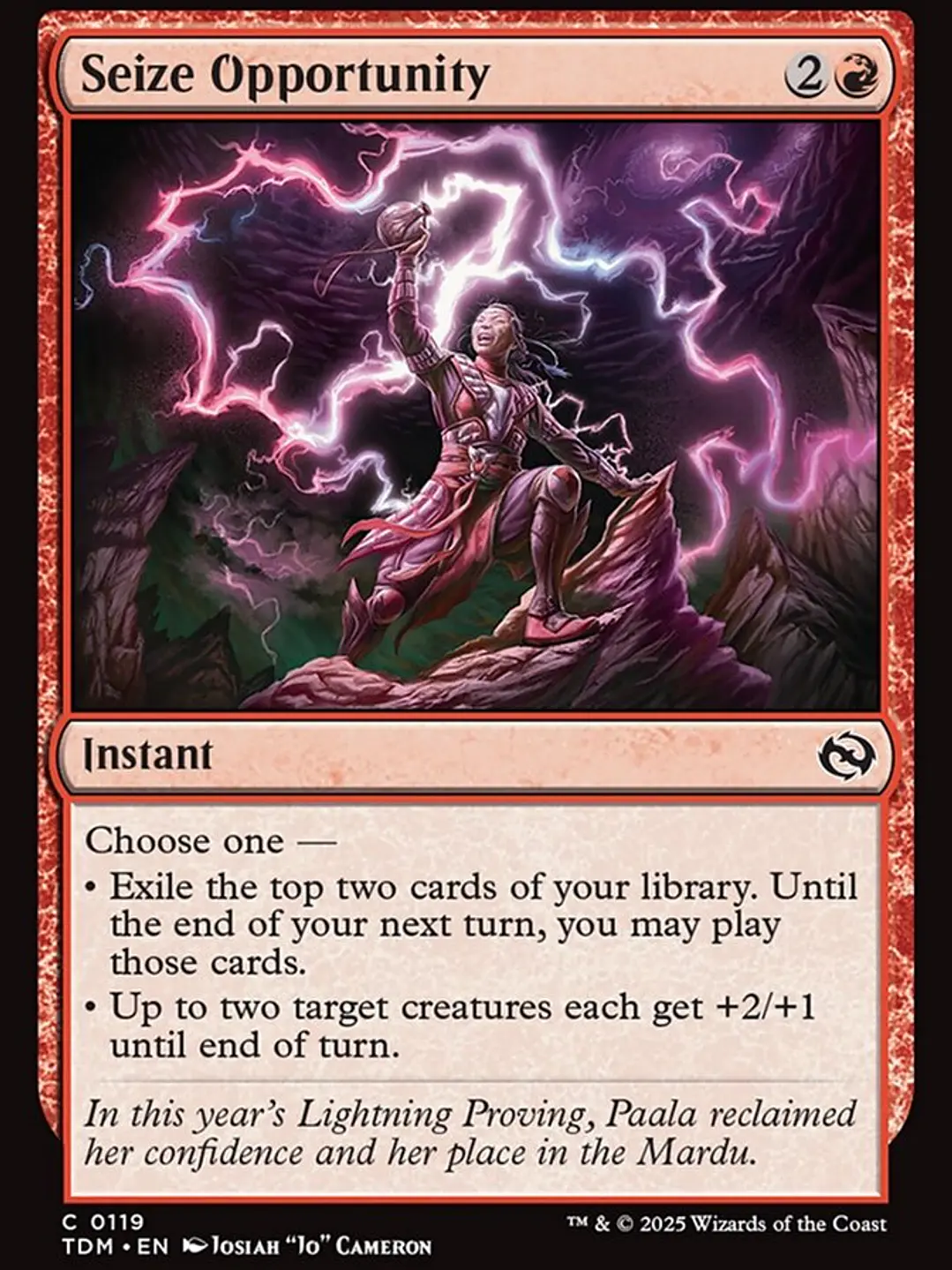Seize Opportunity (Tarkir: Dragonstorm) 1