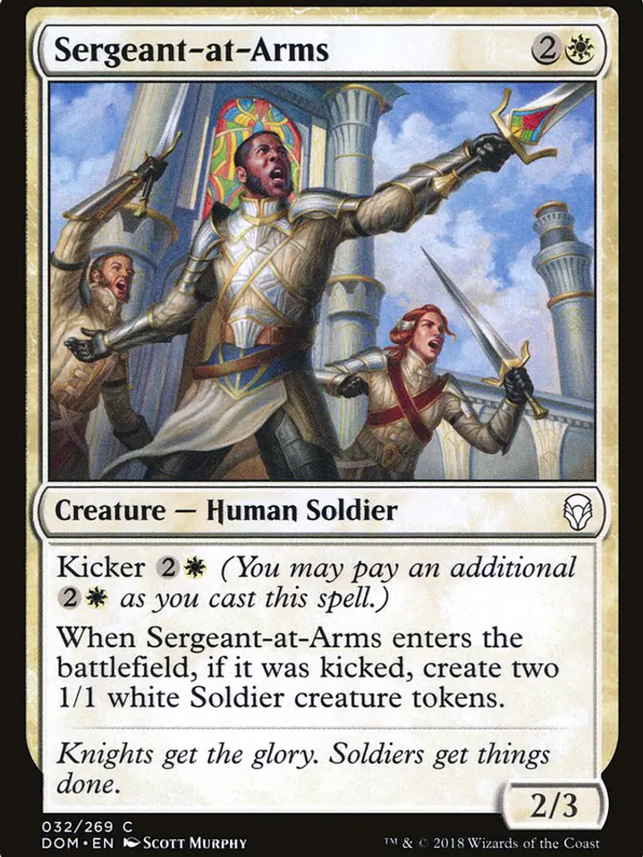 Sergeant-at-Arms (Dominaria) 1