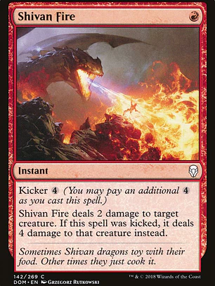 Shivan Fire (Dominaria)