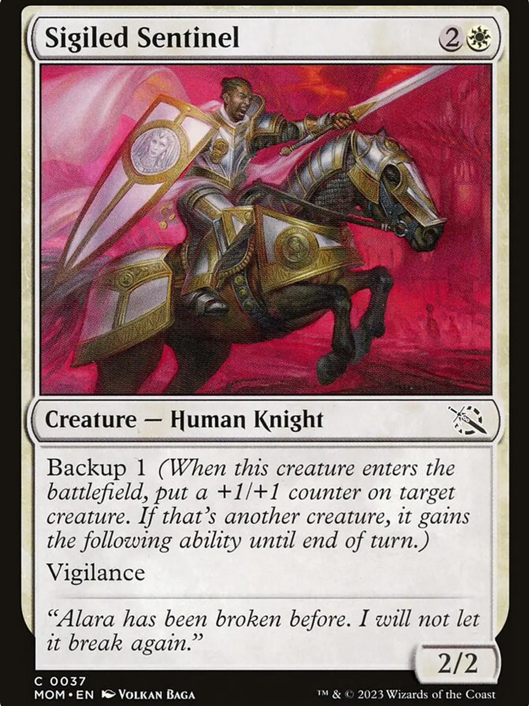 Sigiled Sentinel (March of the Machine) 1