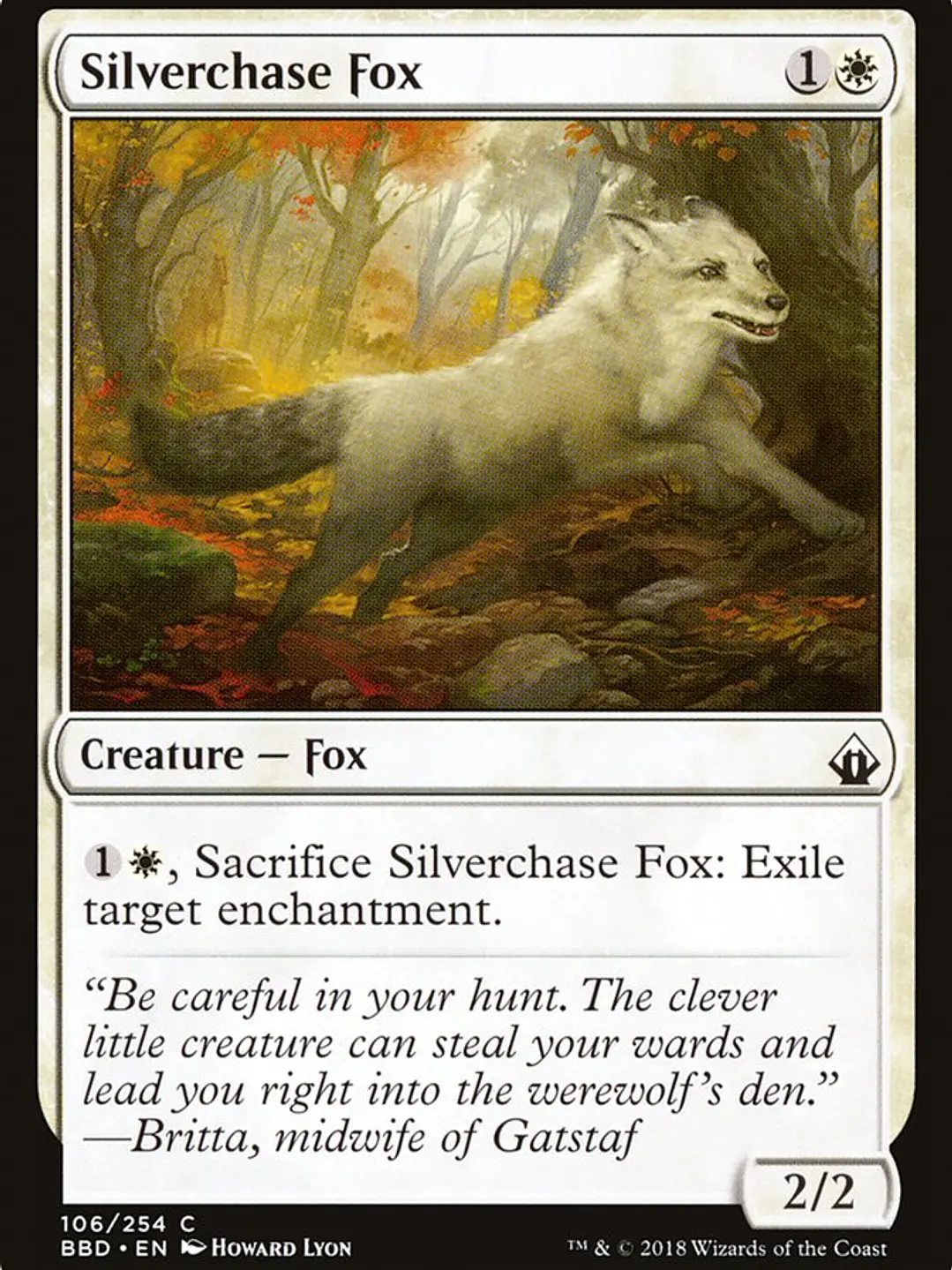 Silverchase Fox (Battlebond) 1