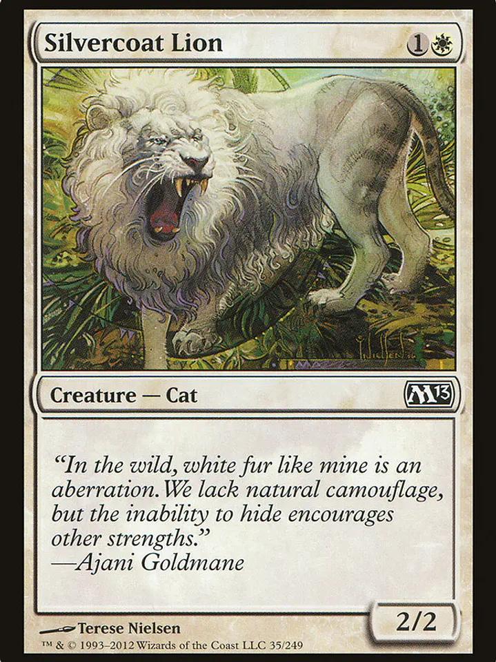 Silvercoat Lion (Magic 2013) 1
