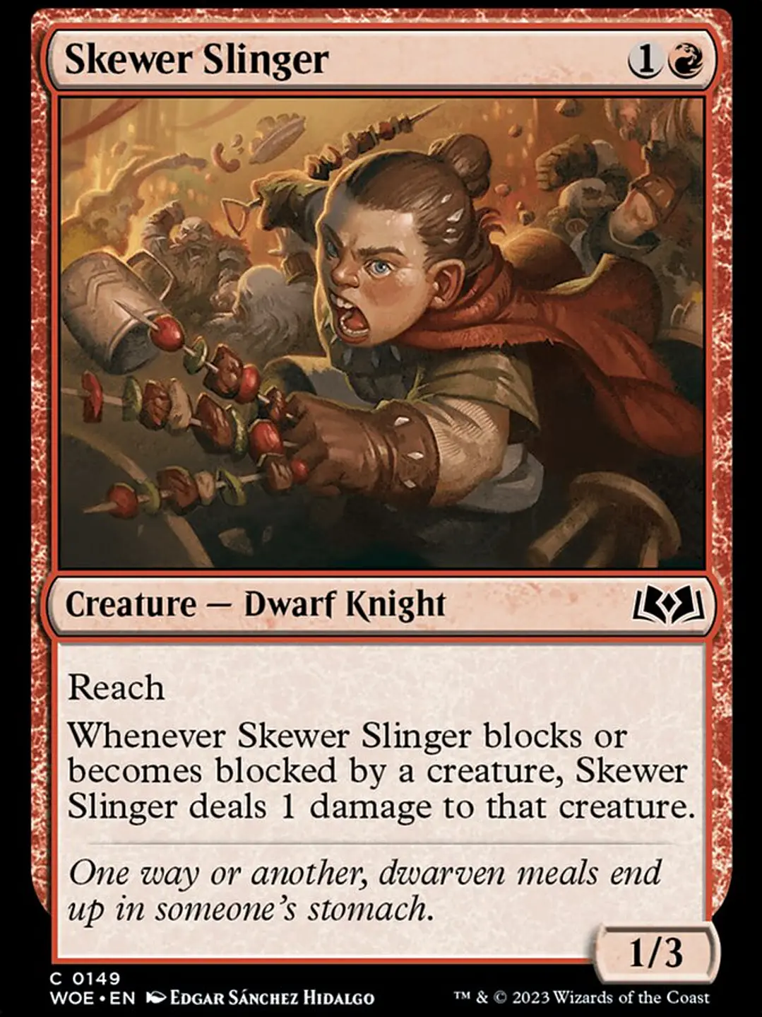 Skewer Slinger (Wilds of Eldraine) 1