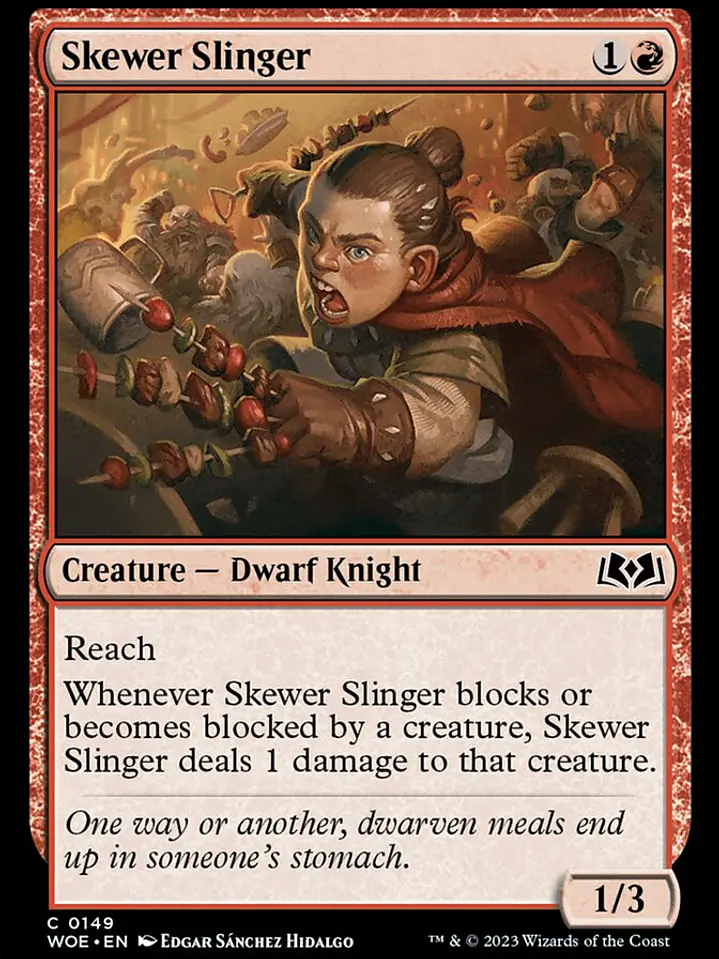 Skewer Slinger (Wilds of Eldraine) 1