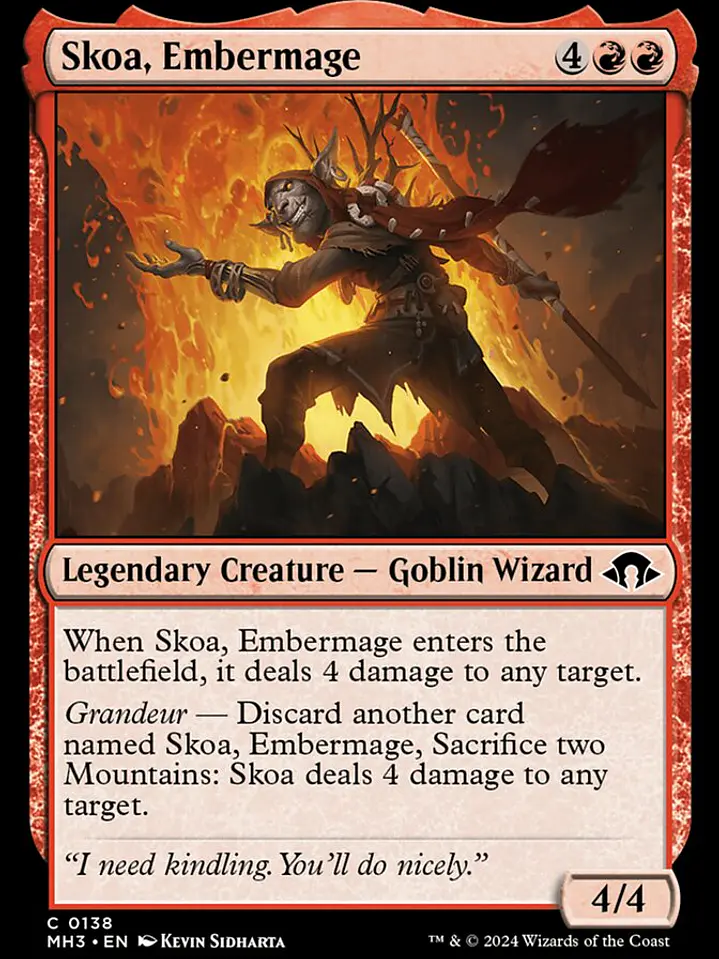 Skoa, Embermage (Modern Horizons 3) 1