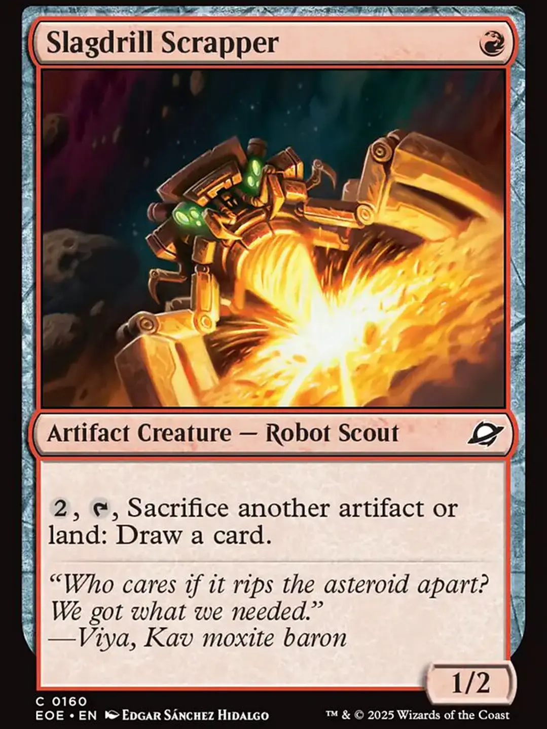 Slagdrill Scrapper (Edge of Eternities) 1
