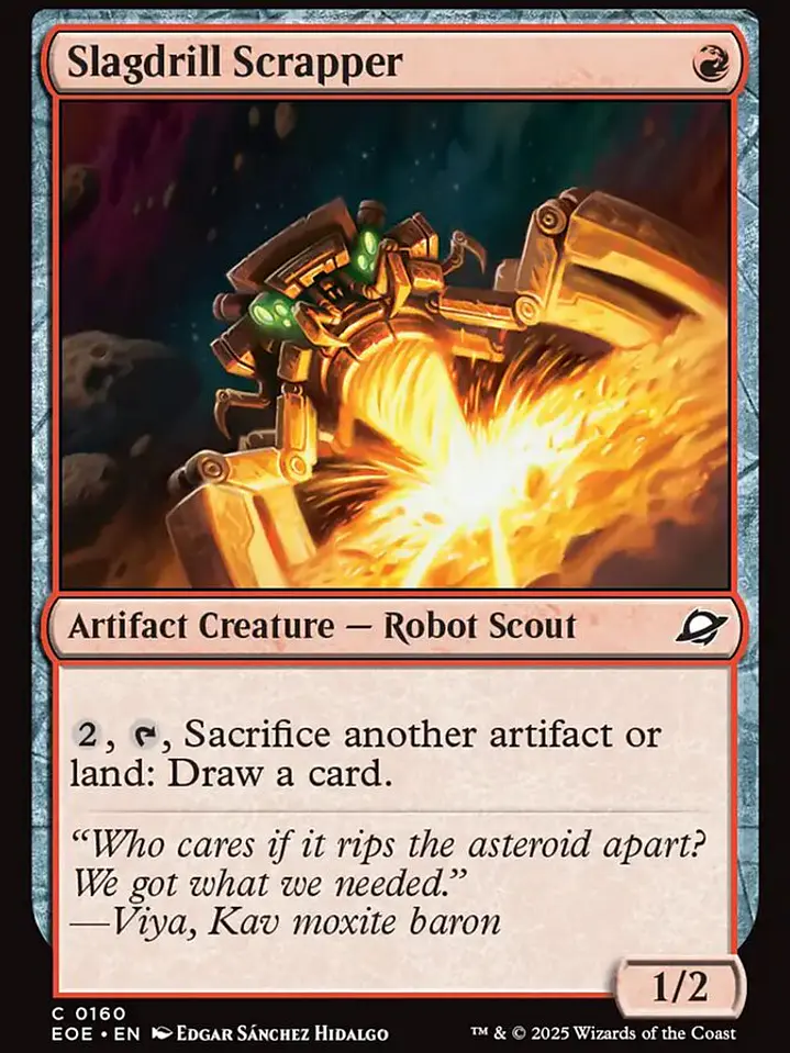 Slagdrill Scrapper (Edge of Eternities) 1