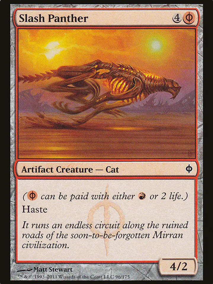 Slash Panther (New Phyrexia) 1