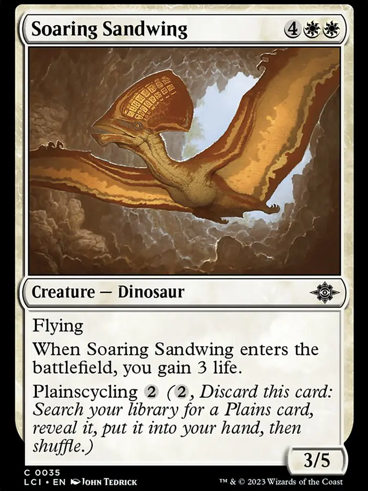 Soaring Sandwing (The Lost Caverns of Ixalan) 1
