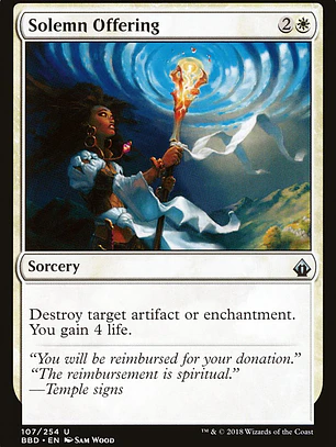 Solemn Offering (Battlebond)