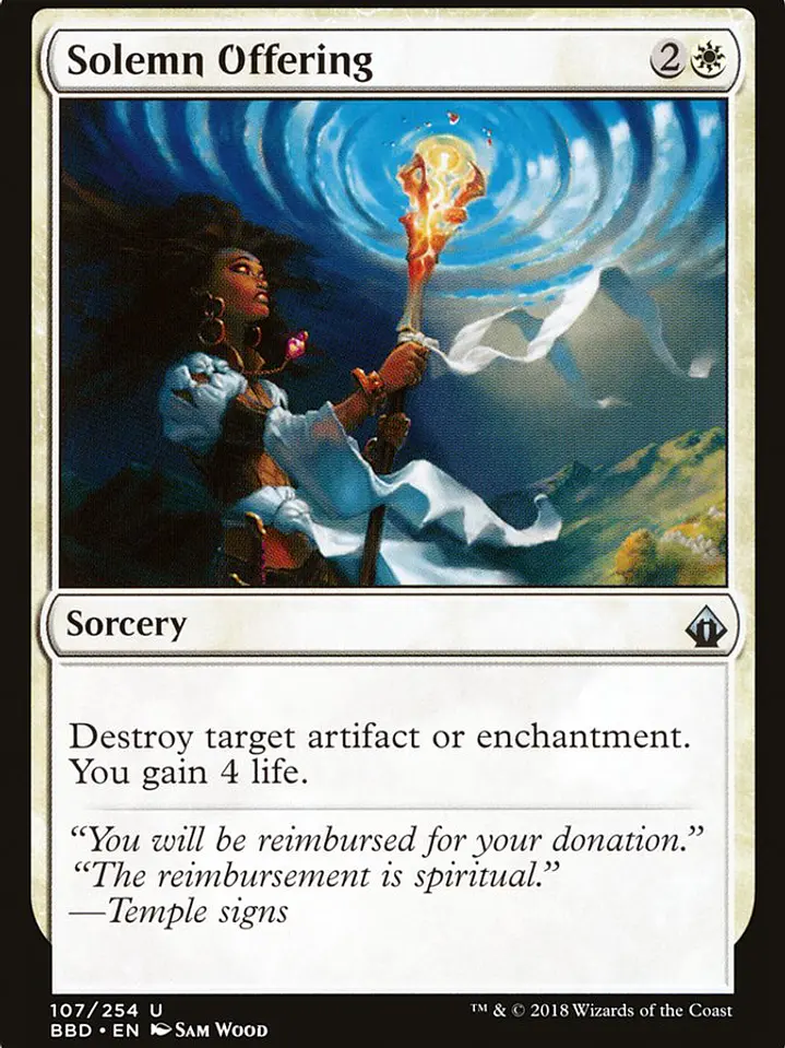 Solemn Offering (Battlebond) 1