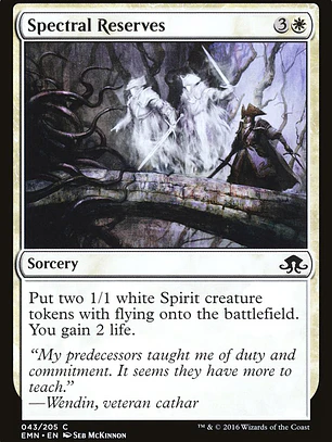 Spectral Reserves (Eldritch Moon)