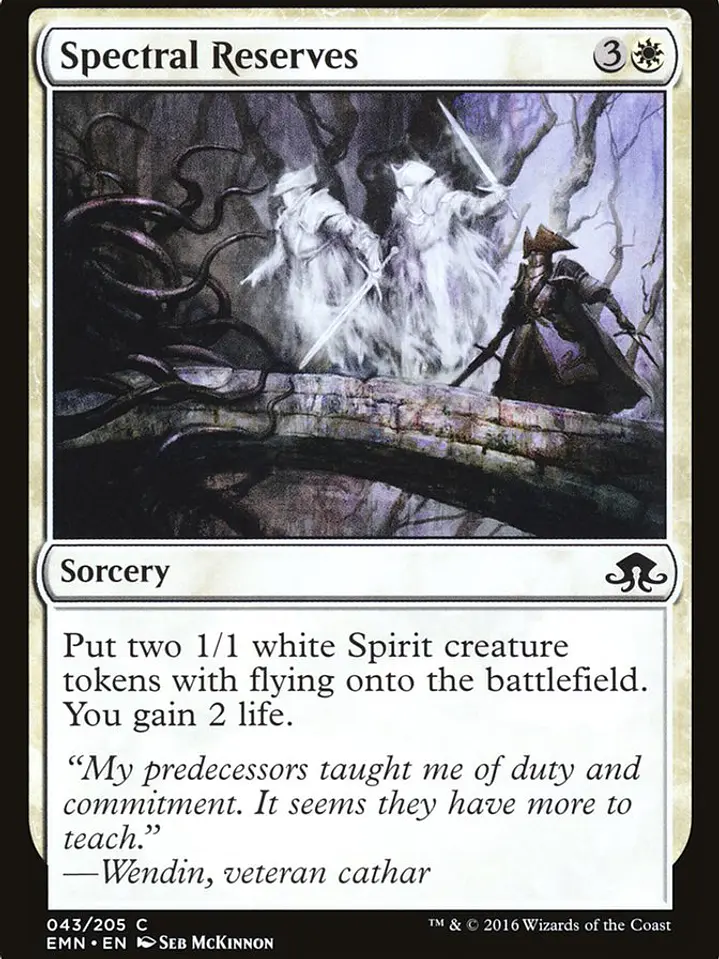 Spectral Reserves (Eldritch Moon) 1