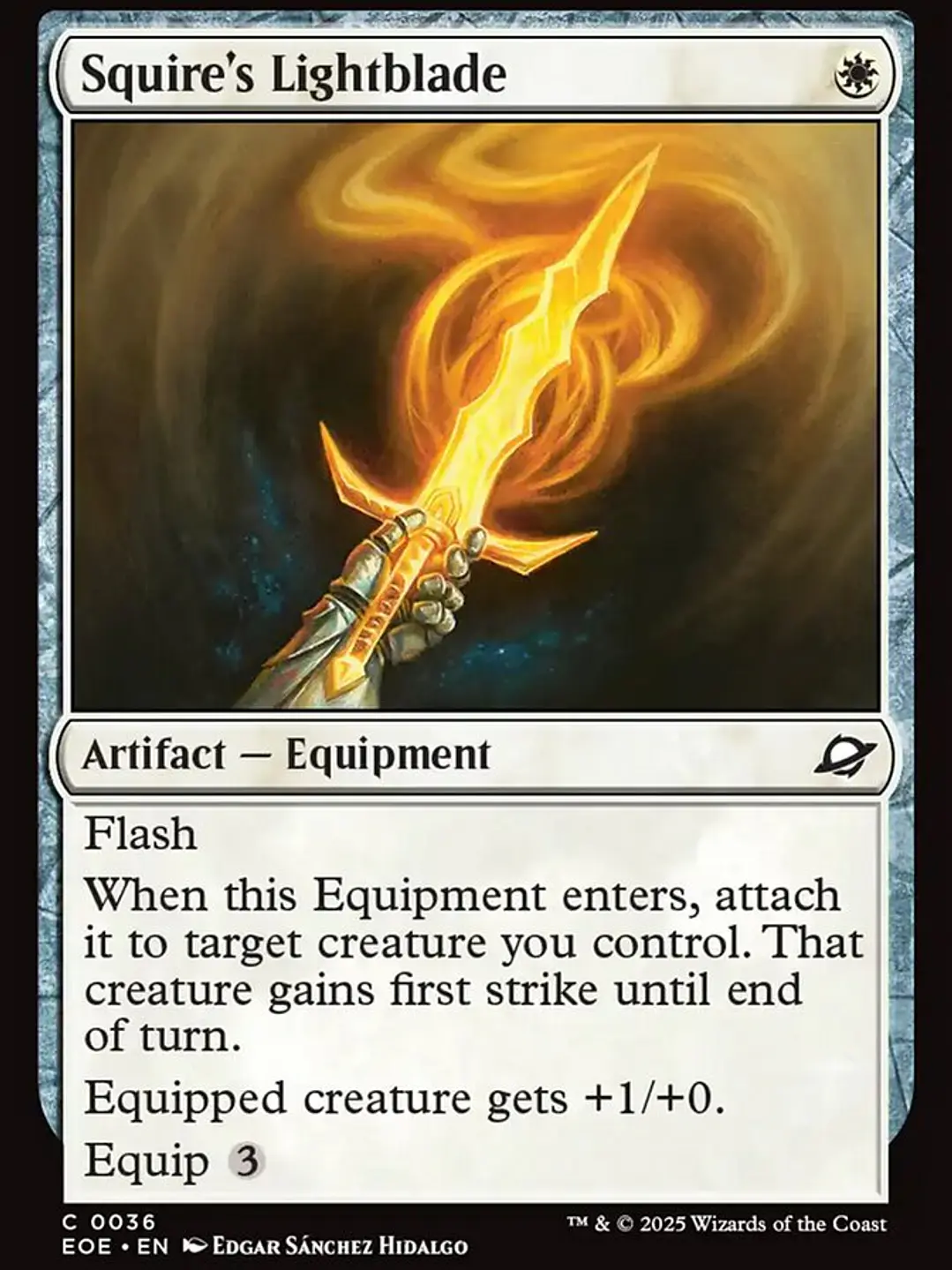 Squire's Lightblade (Edge of Eternities) 1