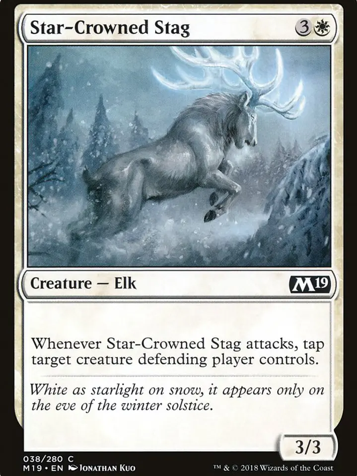 Star-Crowned Stag (Core Set 2019) 1