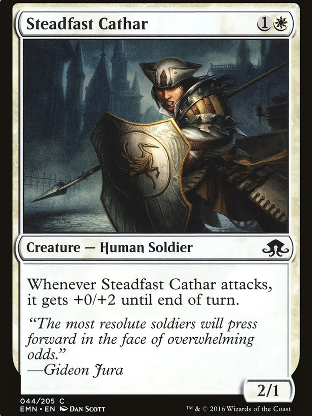 Steadfast Cathar (Eldritch Moon) 1