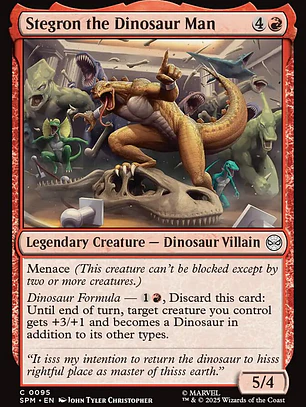 Stegron the Dinosaur Man (Marvel's Spider-Man)