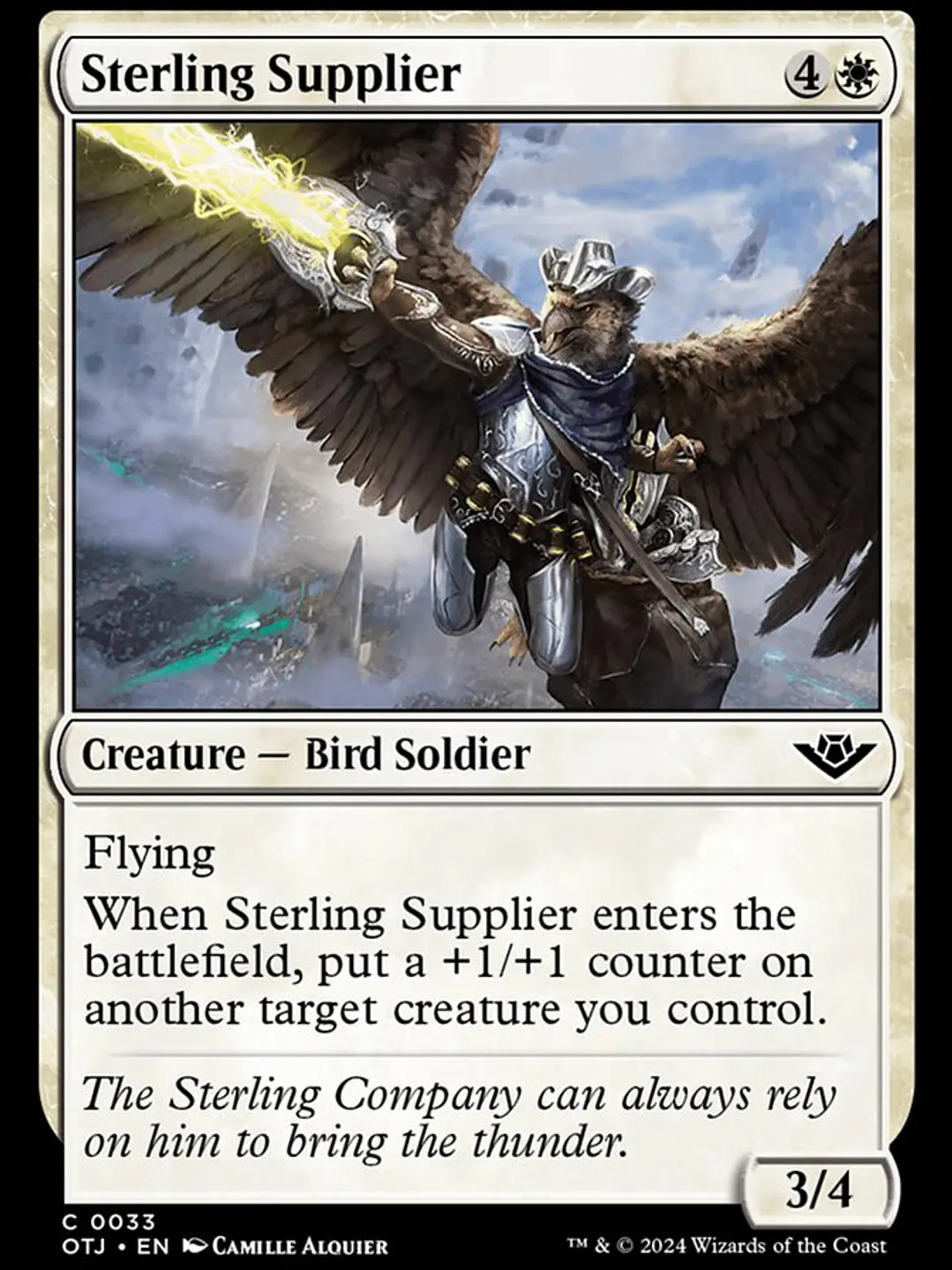 Sterling Supplier (Outlaws of Thunder Junction) 1