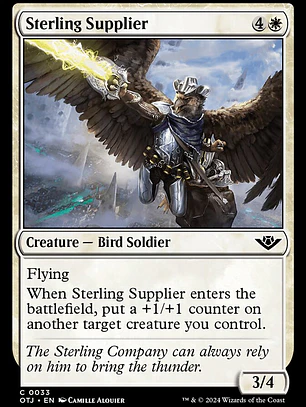 Sterling Supplier (Outlaws of Thunder Junction)
