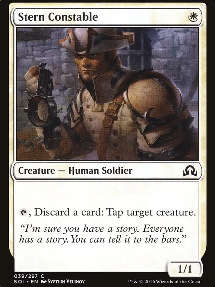 Stern Constable (Shadows over Innistrad) 1